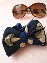 弦子家满6件包邮 可爱韩版头饰与手工蝴蝶结头花，打造时尚韩系发型